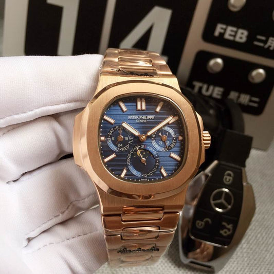 Patek Philippe rose gold fase lunar