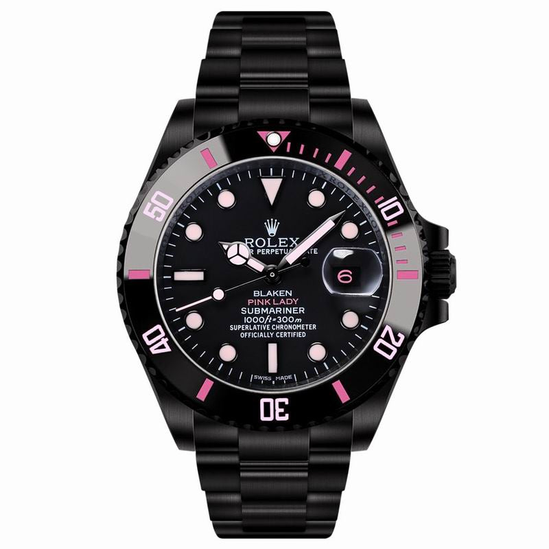 Rolex Submariner Blanken pink lady