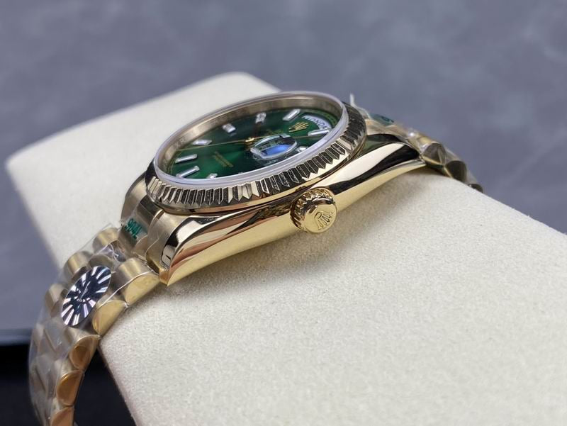 Rolex day date green