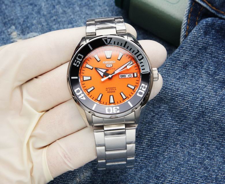 Seiko 5 Sports “Orange Monster” SNZF49K1
